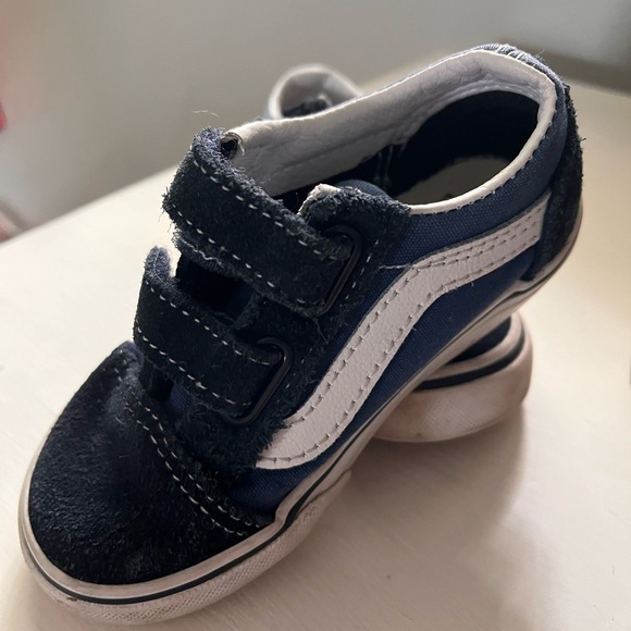 Toddler Boys Vans Sz 7.5 - Picture 1 of 3